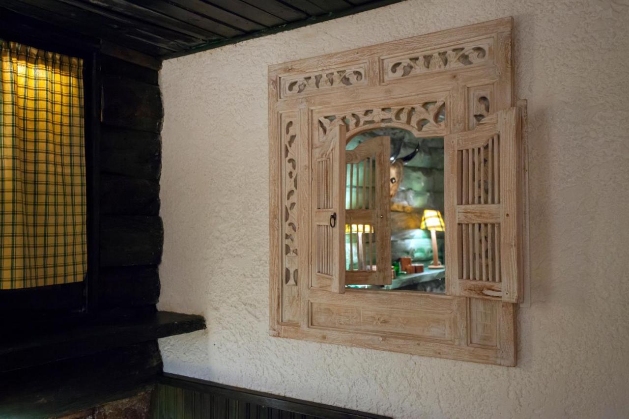 Dandy Villas Agoriani - Chalet Ivoni - Fireplace Eptalofos Bagian luar foto